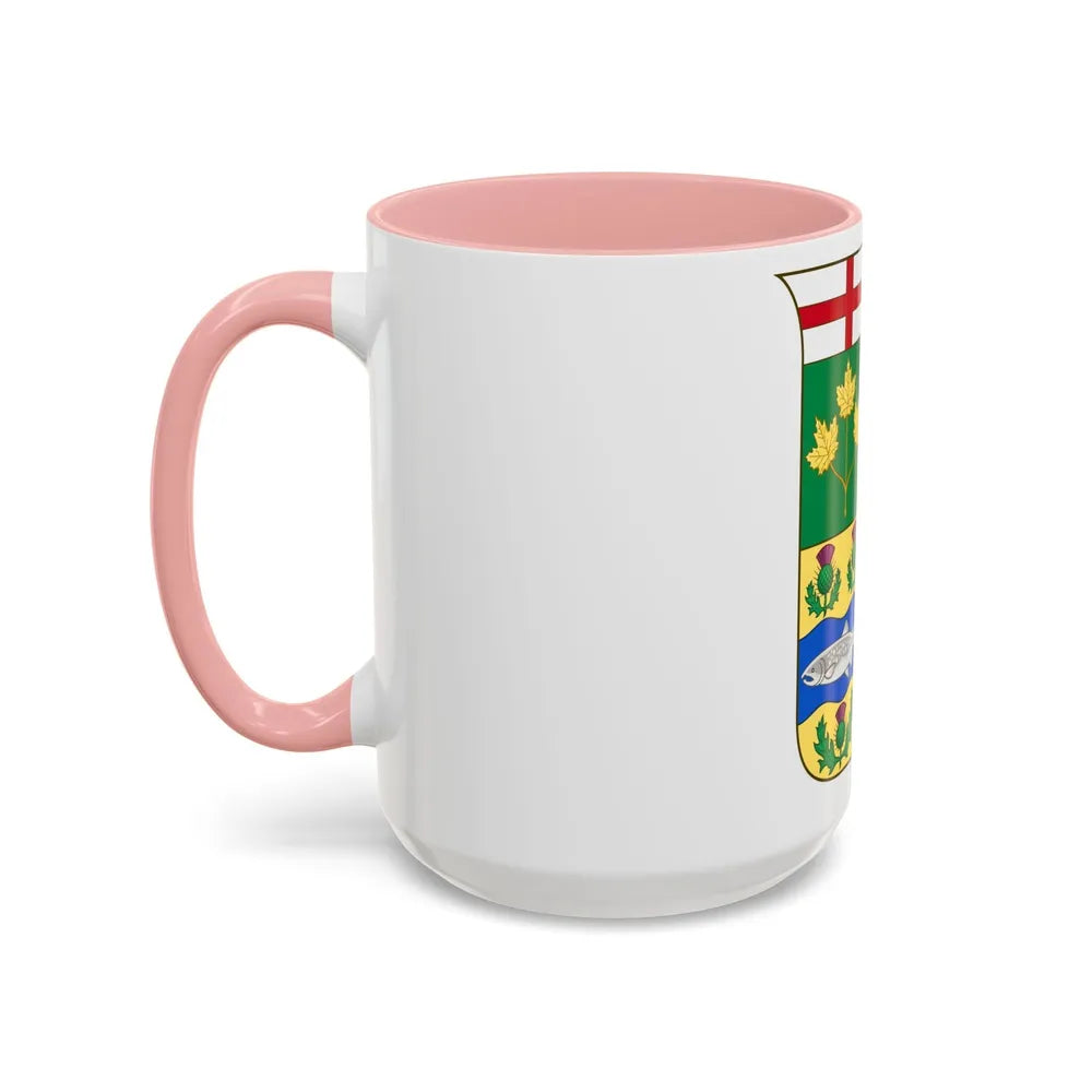 Arms of Canada 1868 - Accent Coffee Mug-Go Mug Yourself