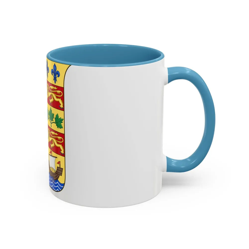 Arms of Canada 1868 - Accent Coffee Mug-Go Mug Yourself