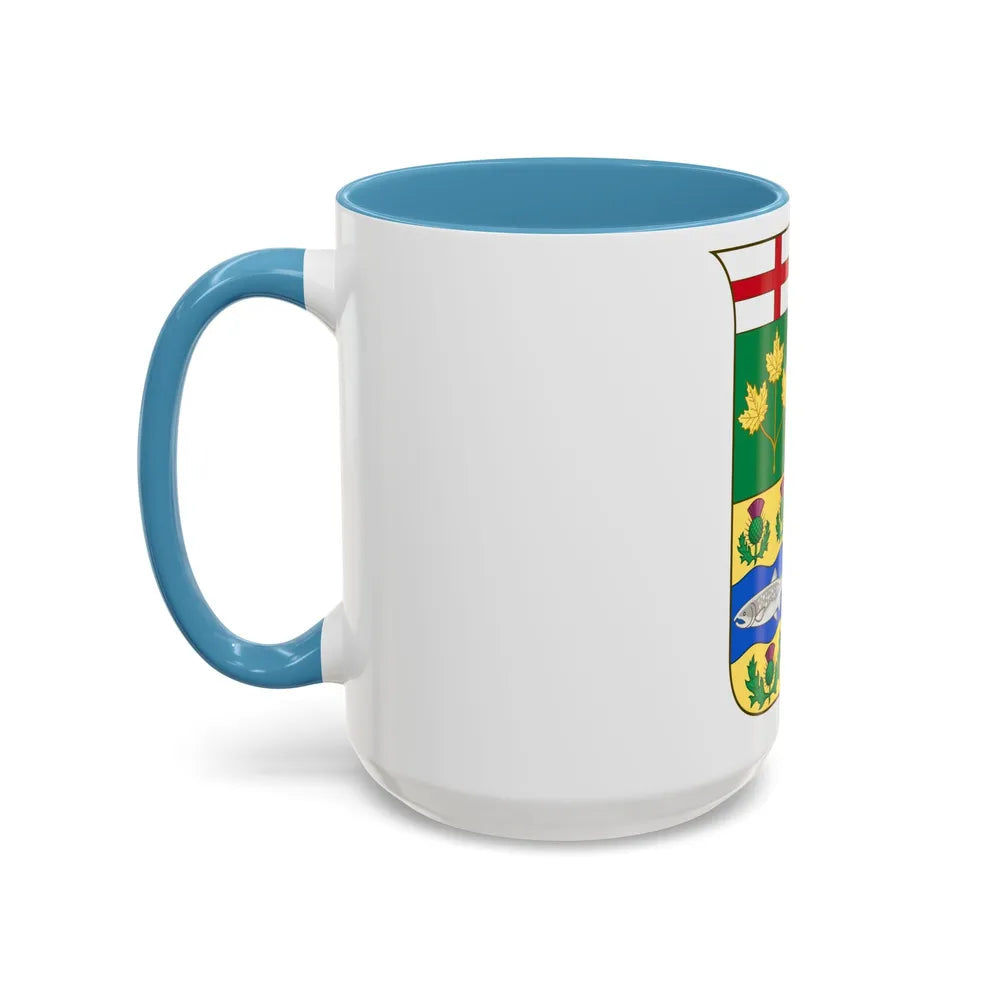 Arms of Canada 1868 - Accent Coffee Mug-Go Mug Yourself