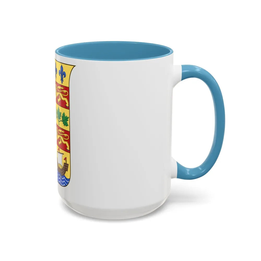 Arms of Canada 1868 - Accent Coffee Mug-Go Mug Yourself