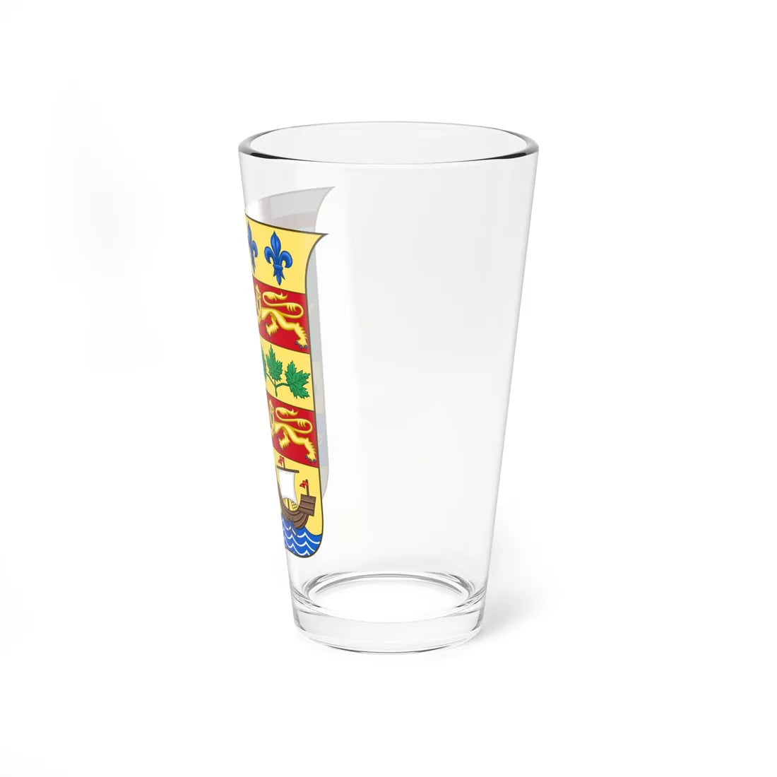 Arms of Canada 1868 (Canada) (Coat of Arms) Pint Glass 16oz - Go Mug Yourself