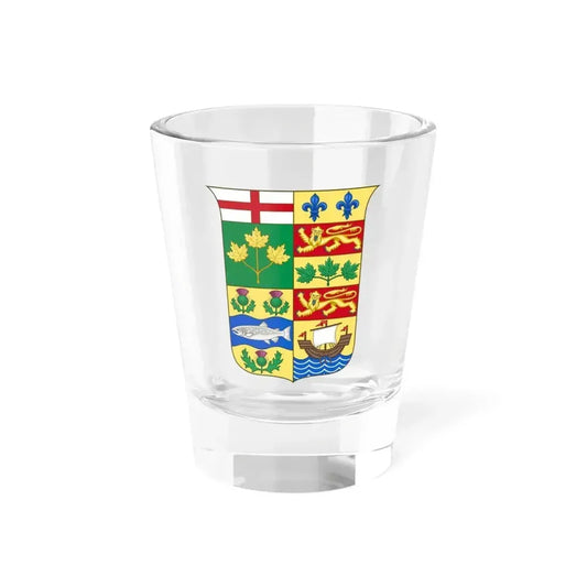 Arms of Canada 1868 - Shot Glass 1.5oz 1.5oz - Go Mug Yourself