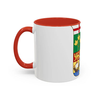 Arms of Canada 1870 - Accent Coffee Mug-Go Mug Yourself