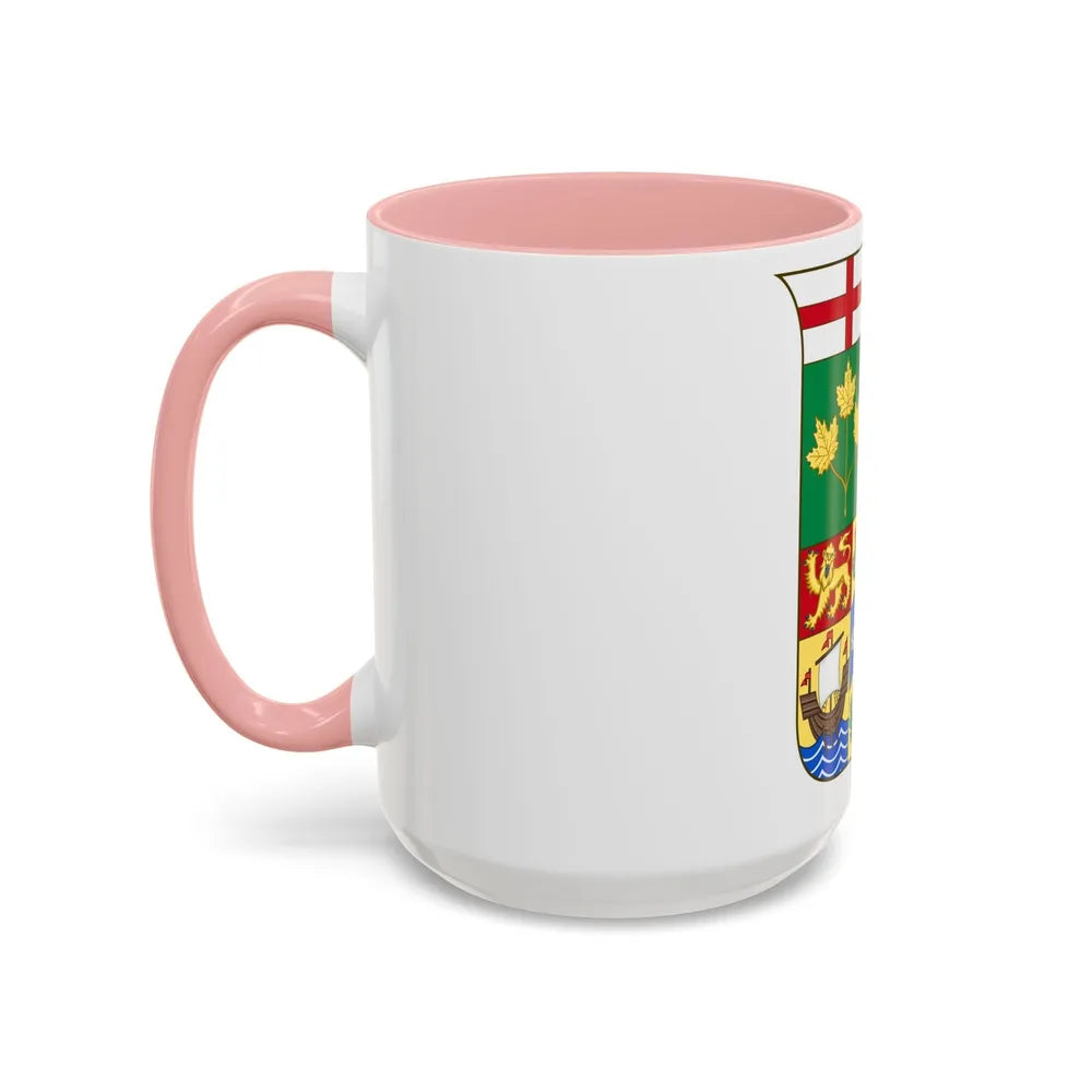 Arms of Canada 1870 - Accent Coffee Mug-Go Mug Yourself