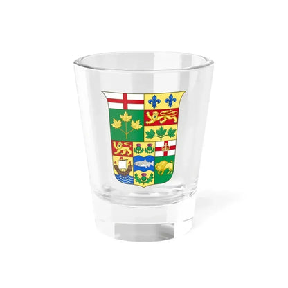 Arms of Canada 1870 - Shot Glass 1.5oz 1.5oz - Go Mug Yourself