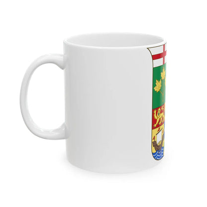 Arms of Canada 1870 - White Coffee Mug-Go Mug Yourself