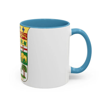 Arms of Canada 1873 - Accent Coffee Mug-Go Mug Yourself