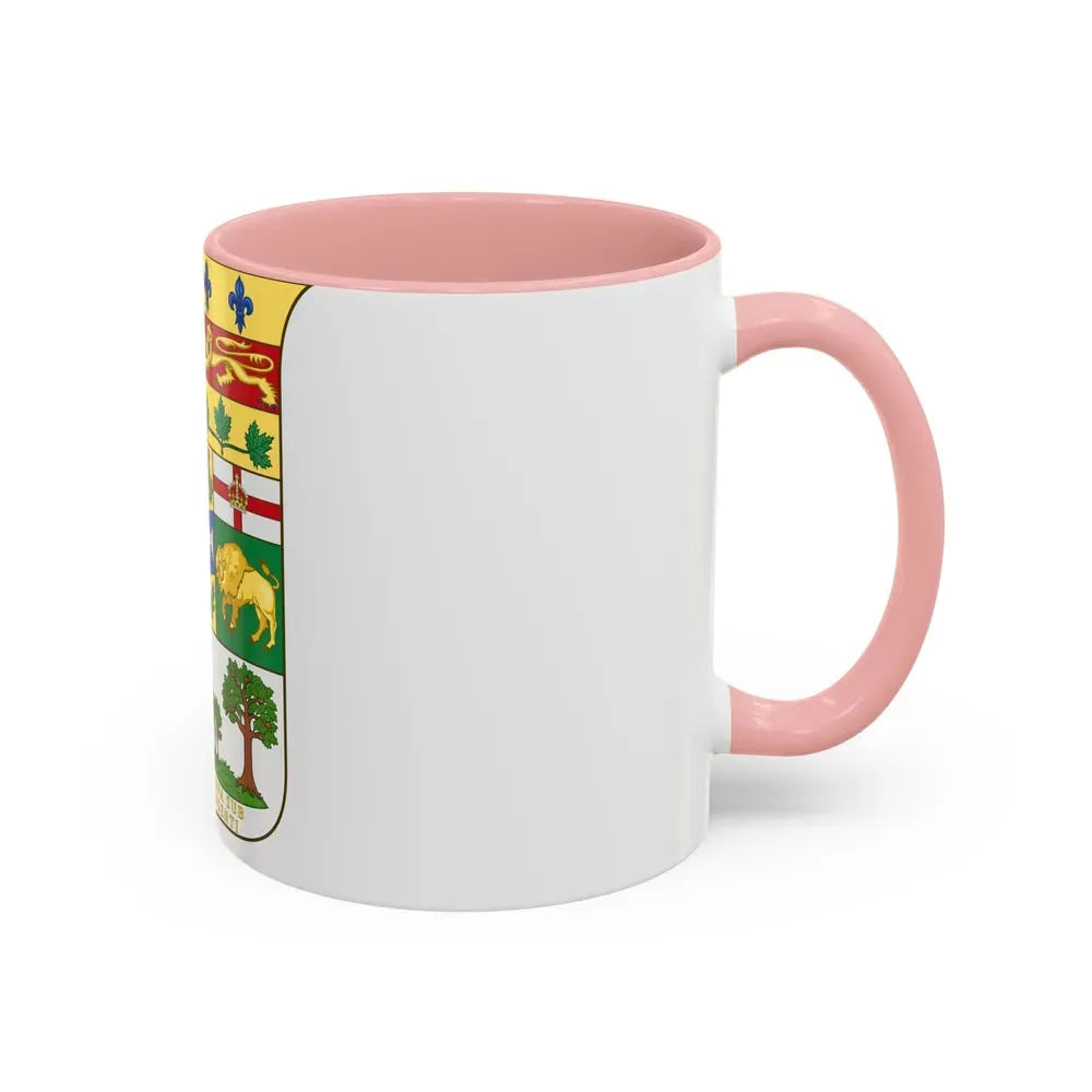 Arms of Canada 1873 - Accent Coffee Mug - Go Mug Yourself