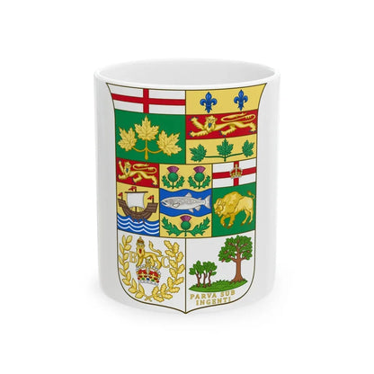 Arms of Canada 1873 - White Coffee Mug - Go Mug Yourself