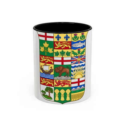 Arms of Canada 1907 - Accent Coffee Mug-11oz-Black-Go Mug Yourself