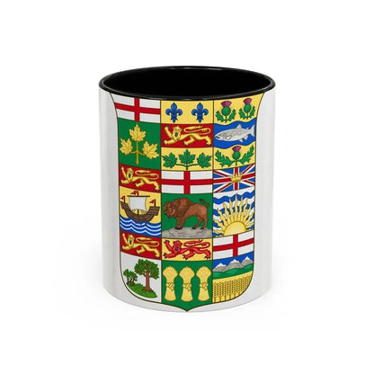 Arms of Canada 1907 - Accent Coffee Mug 11oz Black - Go Mug Yourself