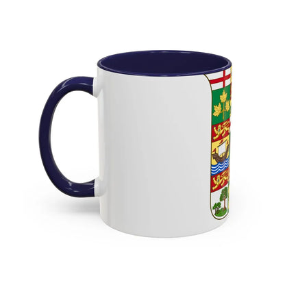 Arms of Canada 1907 - Accent Coffee Mug-Go Mug Yourself