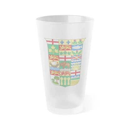 Arms of Canada 1907 - Frosted Pint Glass 16oz 16oz Frosted - Go Mug Yourself