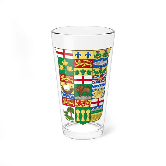 Arms of Canada 1907 - Pint Glass 16oz-16oz-Go Mug Yourself