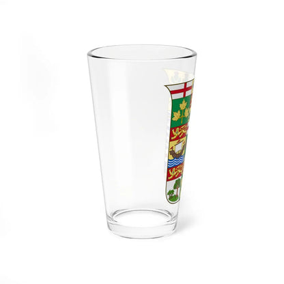 Arms of Canada 1907 - Pint Glass 16oz-Go Mug Yourself