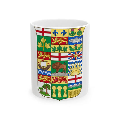 Arms of Canada 1907 - White Coffee Mug-11oz-Go Mug Yourself