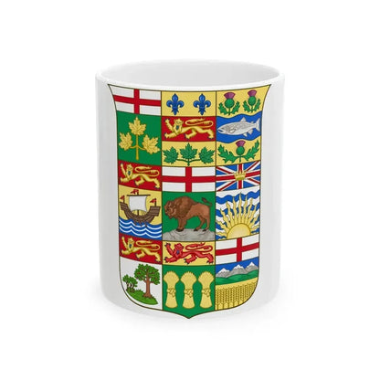Arms of Canada 1907 - White Coffee Mug 11oz - Go Mug Yourself