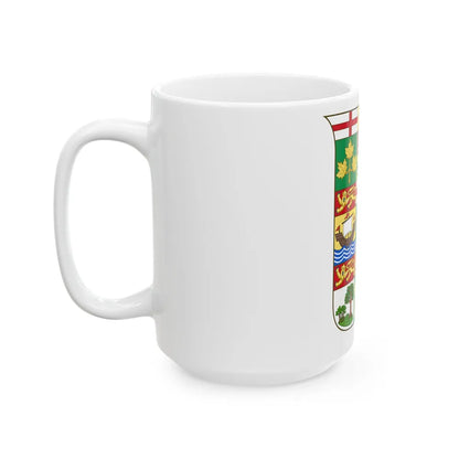 Arms of Canada 1907 - White Coffee Mug-Go Mug Yourself