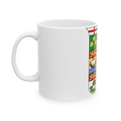 Arms of Canada 1907 - White Coffee Mug-Go Mug Yourself