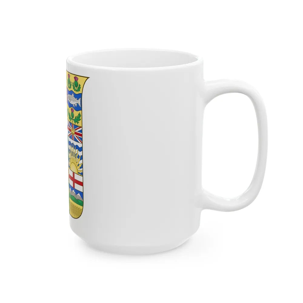 Arms of Canada 1907 - White Coffee Mug-Go Mug Yourself