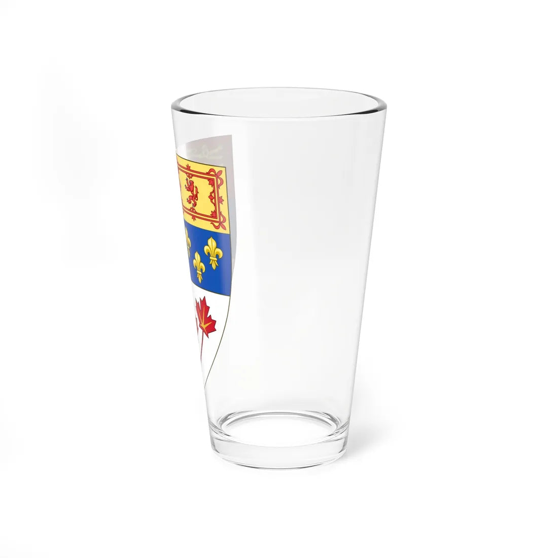 Arms of Canada (Canada) (Coat of Arms) Pint Glass 16oz - Go Mug Yourself