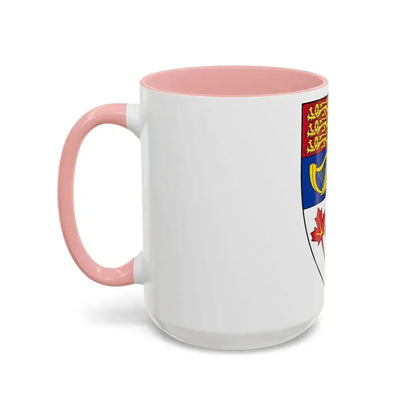Arms of Canada (shield) - Accent Coffee Mug - Go Mug Yourself