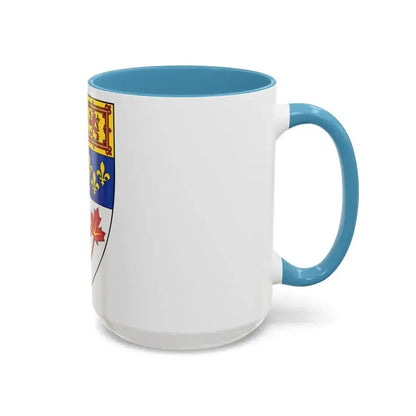 Arms of Canada (shield) - Accent Coffee Mug - Go Mug Yourself