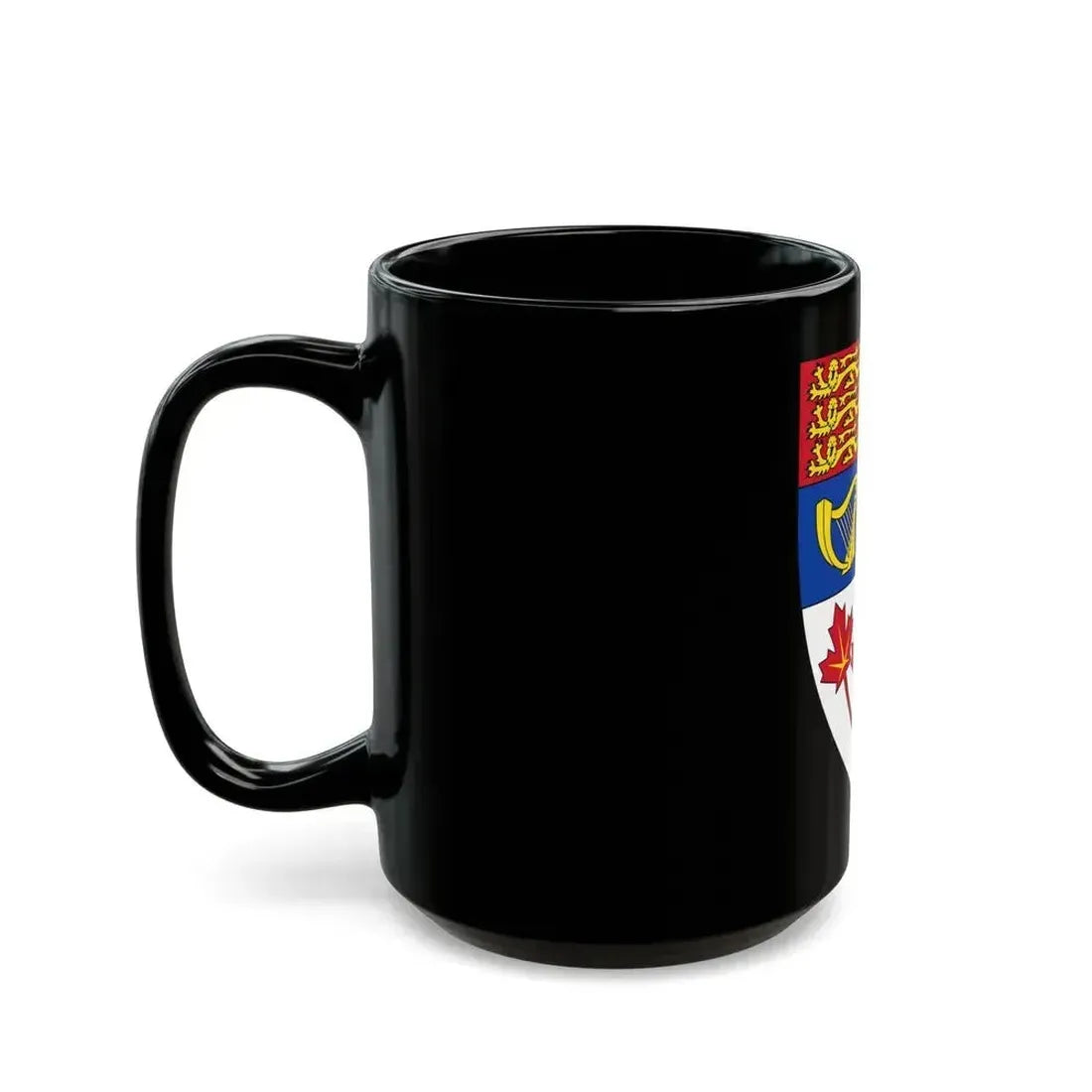 Arms of Canada (shield) - Black Coffee Mug - Go Mug Yourself