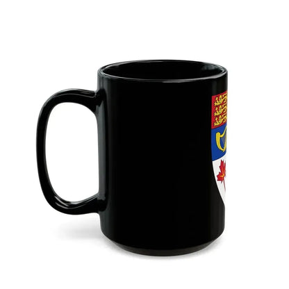 Arms of Canada (shield) - Black Coffee Mug - Go Mug Yourself