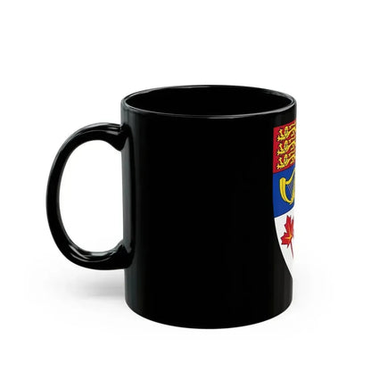Arms of Canada (shield) - Black Coffee Mug - Go Mug Yourself