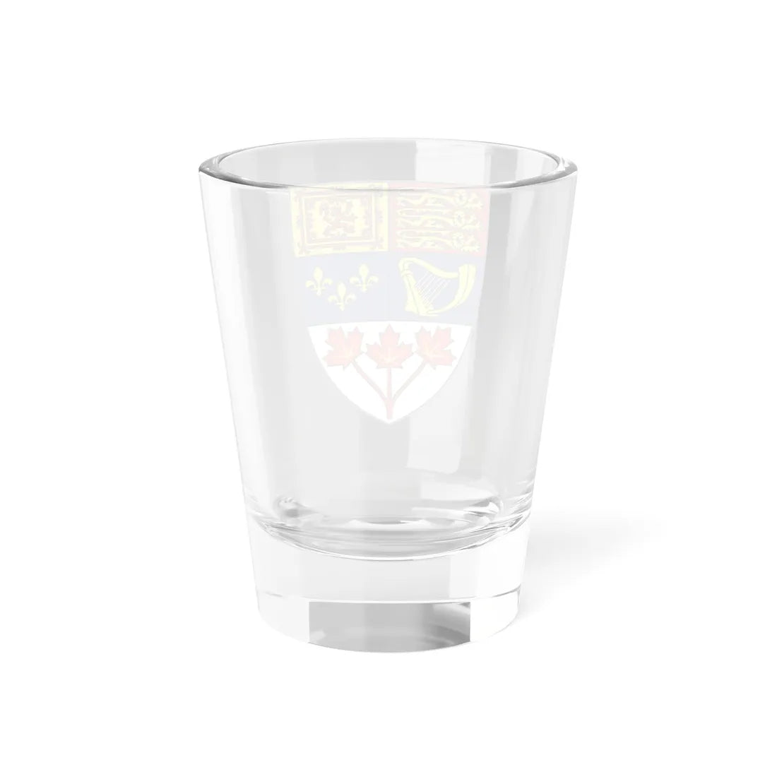 Arms of Canada shield (Canada) (Coat of Arms) Shot Glass 1.5oz - Go Mug Yourself