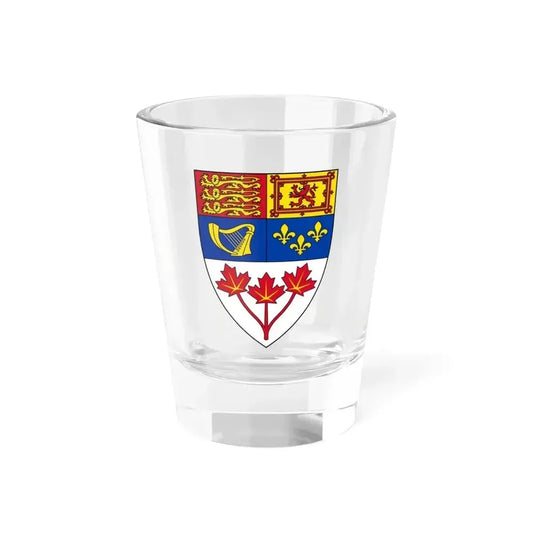 Arms of Canada (shield) - Shot Glass 1.5oz 1.5oz - Go Mug Yourself