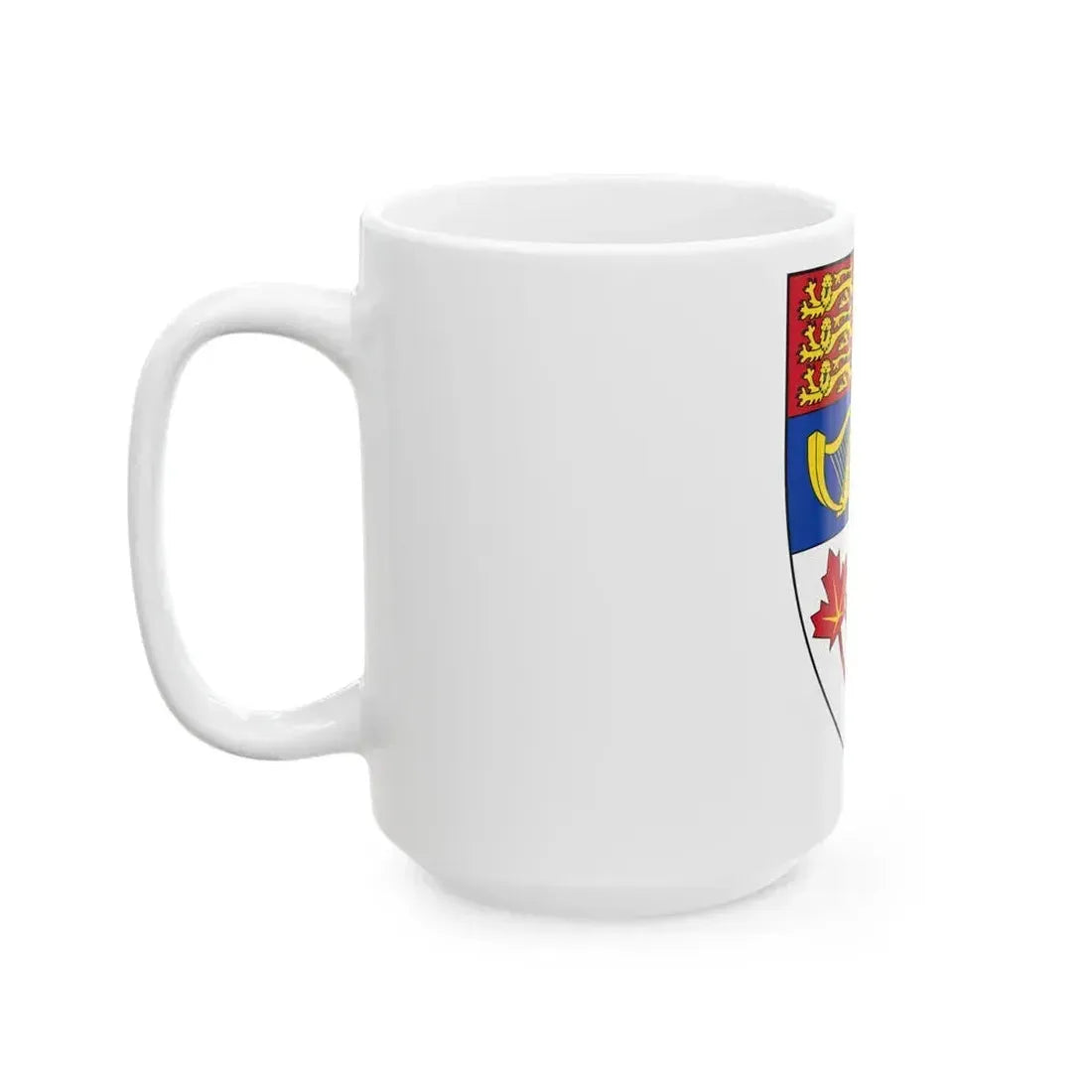 Arms of Canada (shield) - White Coffee Mug - Go Mug Yourself
