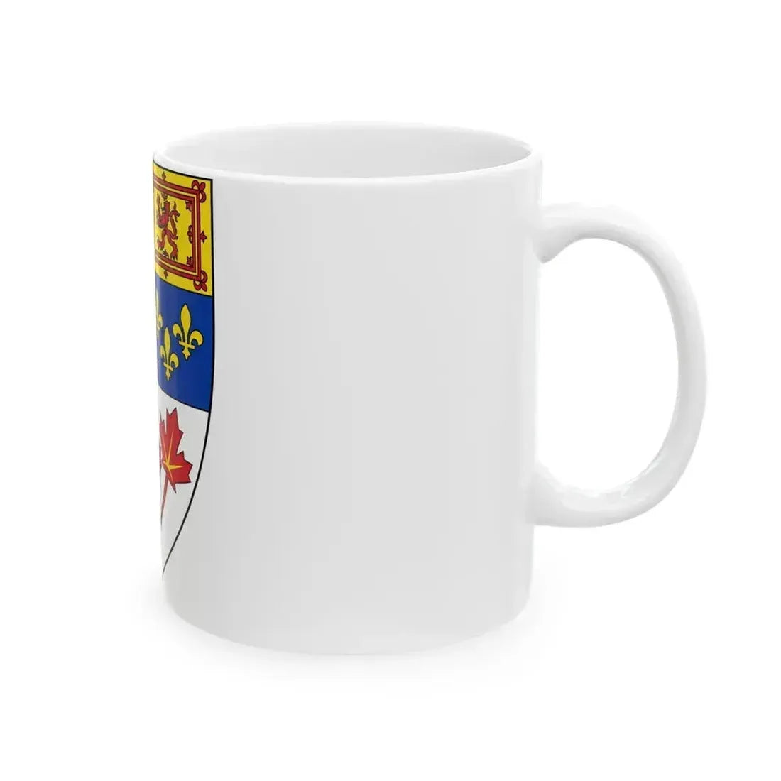Arms of Canada (shield) - White Coffee Mug - Go Mug Yourself