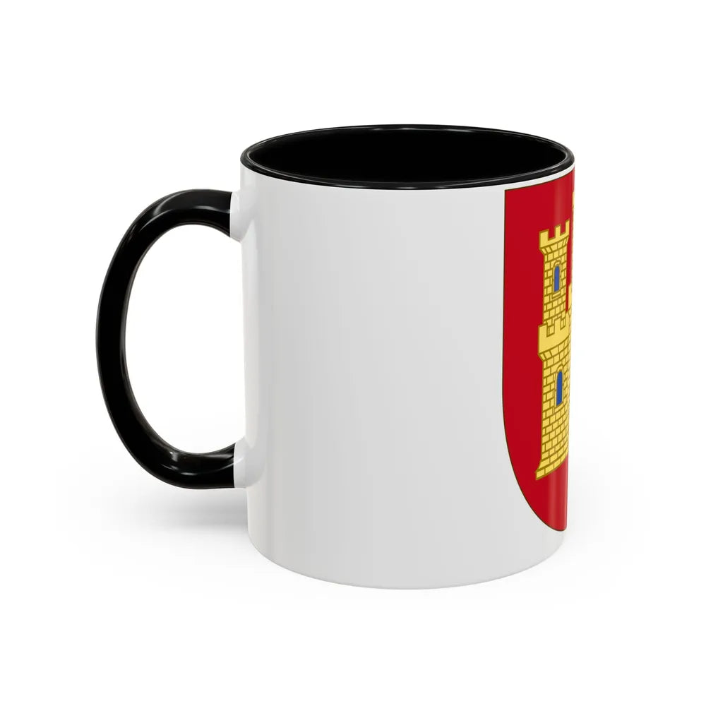 Arms of Castile - Accent Coffee Mug-Go Mug Yourself