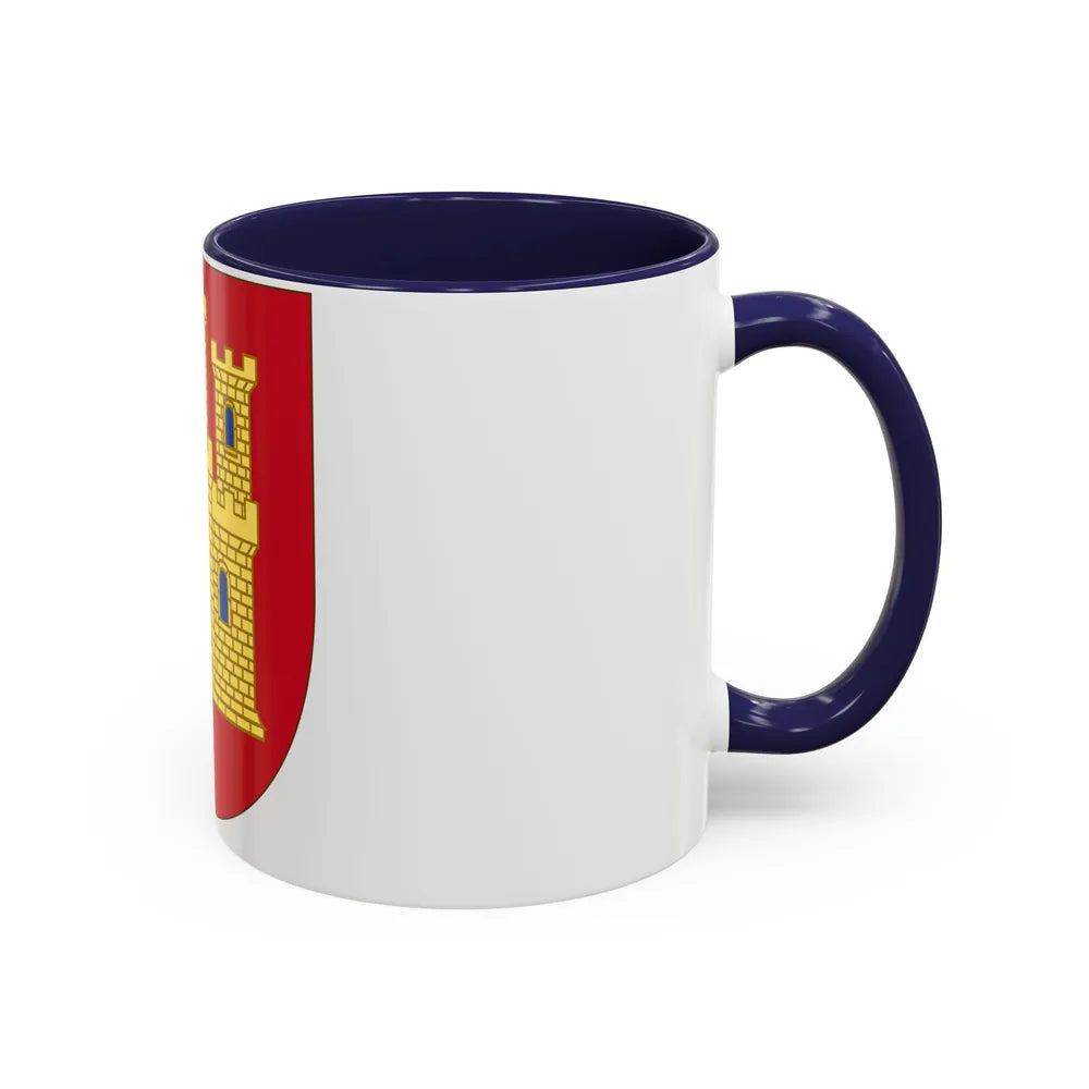 Arms of Castile - Accent Coffee Mug-Go Mug Yourself