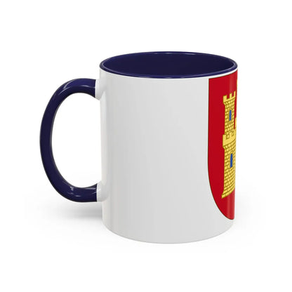 Arms of Castile - Accent Coffee Mug-Go Mug Yourself