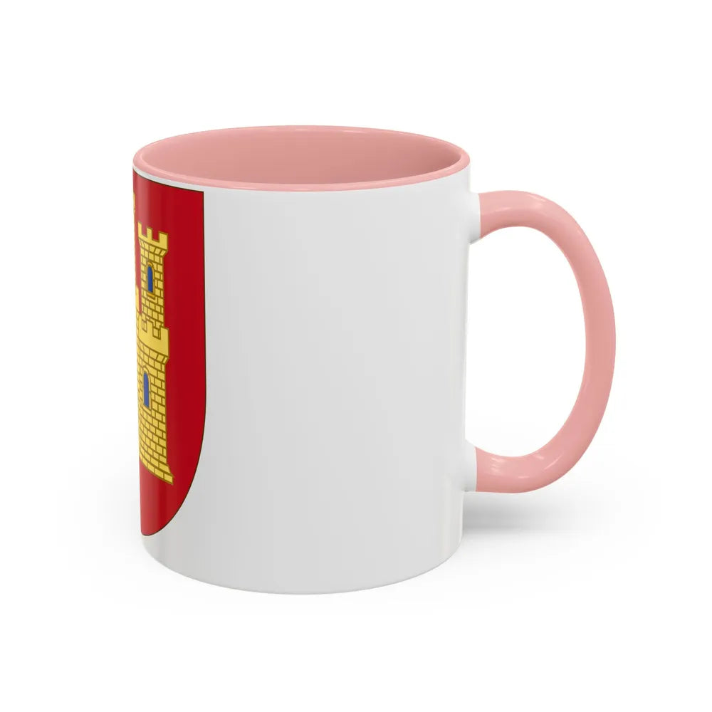 Arms of Castile - Accent Coffee Mug-Go Mug Yourself