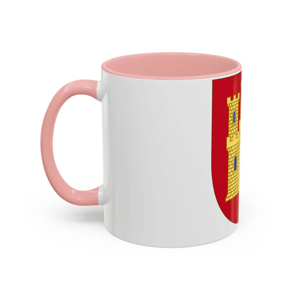 Arms of Castile - Accent Coffee Mug-Go Mug Yourself