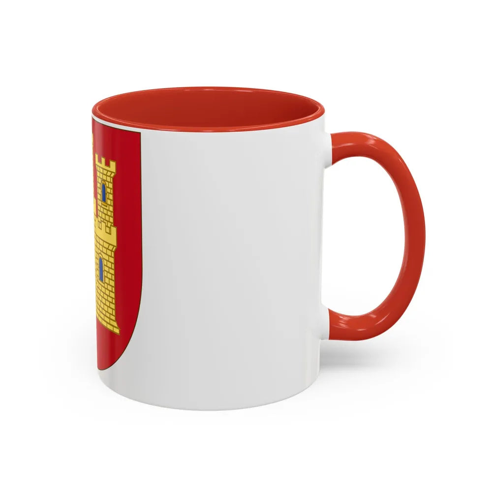 Arms of Castile - Accent Coffee Mug-Go Mug Yourself