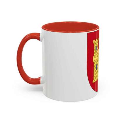 Arms of Castile - Accent Coffee Mug-Go Mug Yourself