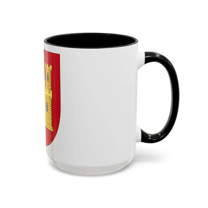 Arms of Castile - Accent Coffee Mug-Go Mug Yourself