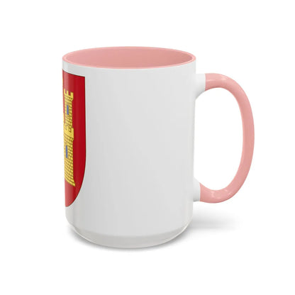 Arms of Castile - Accent Coffee Mug-Go Mug Yourself