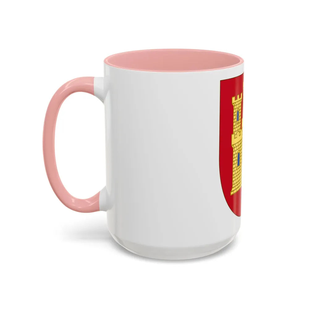 Arms of Castile - Accent Coffee Mug-Go Mug Yourself