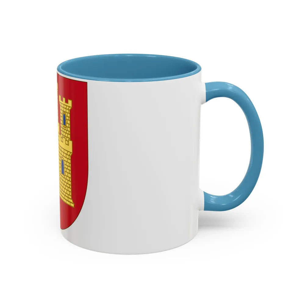 Arms of Castile - Accent Coffee Mug-Go Mug Yourself