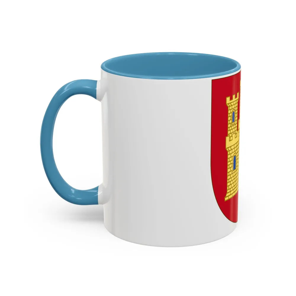 Arms of Castile - Accent Coffee Mug-Go Mug Yourself