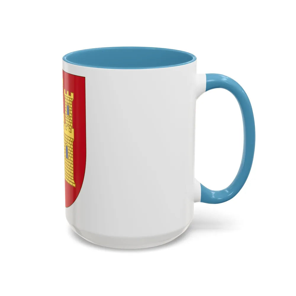 Arms of Castile - Accent Coffee Mug-Go Mug Yourself