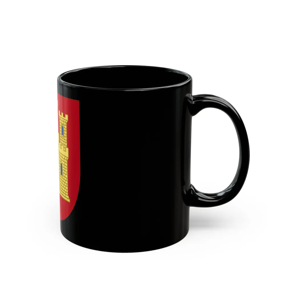 Arms of Castile - Black Coffee Mug-Go Mug Yourself