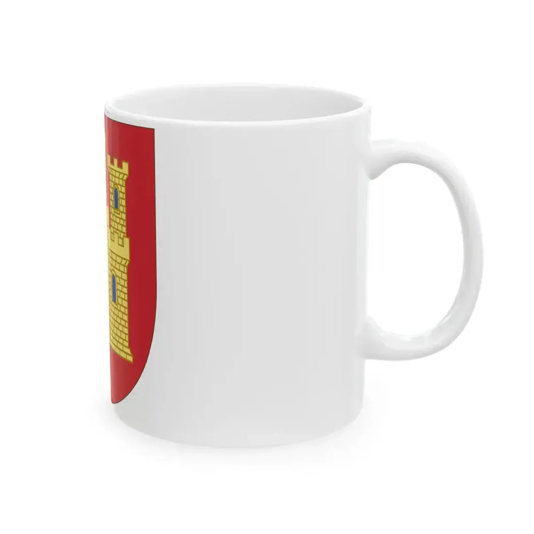 Arms of Castile - White Coffee Mug - Go Mug Yourself
