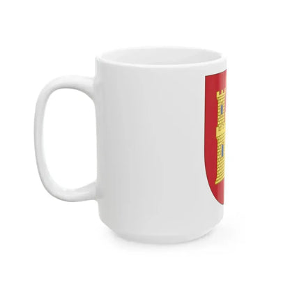 Arms of Castile - White Coffee Mug - Go Mug Yourself